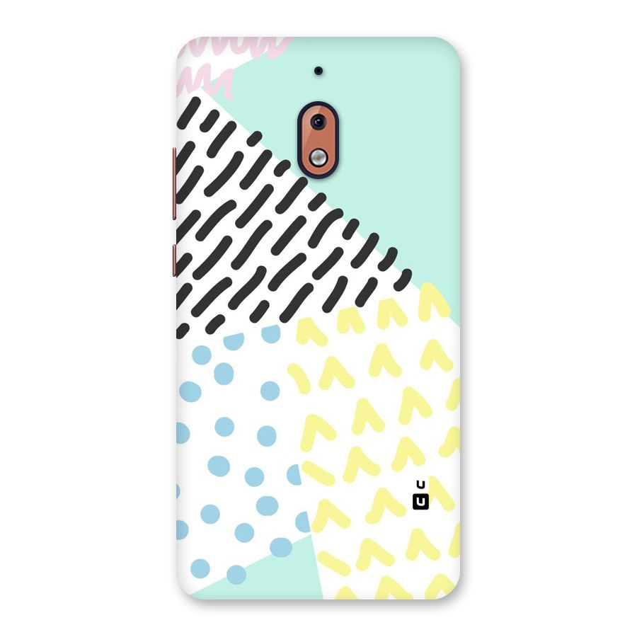 Abstract Pastel Back Case for Nokia 2.1