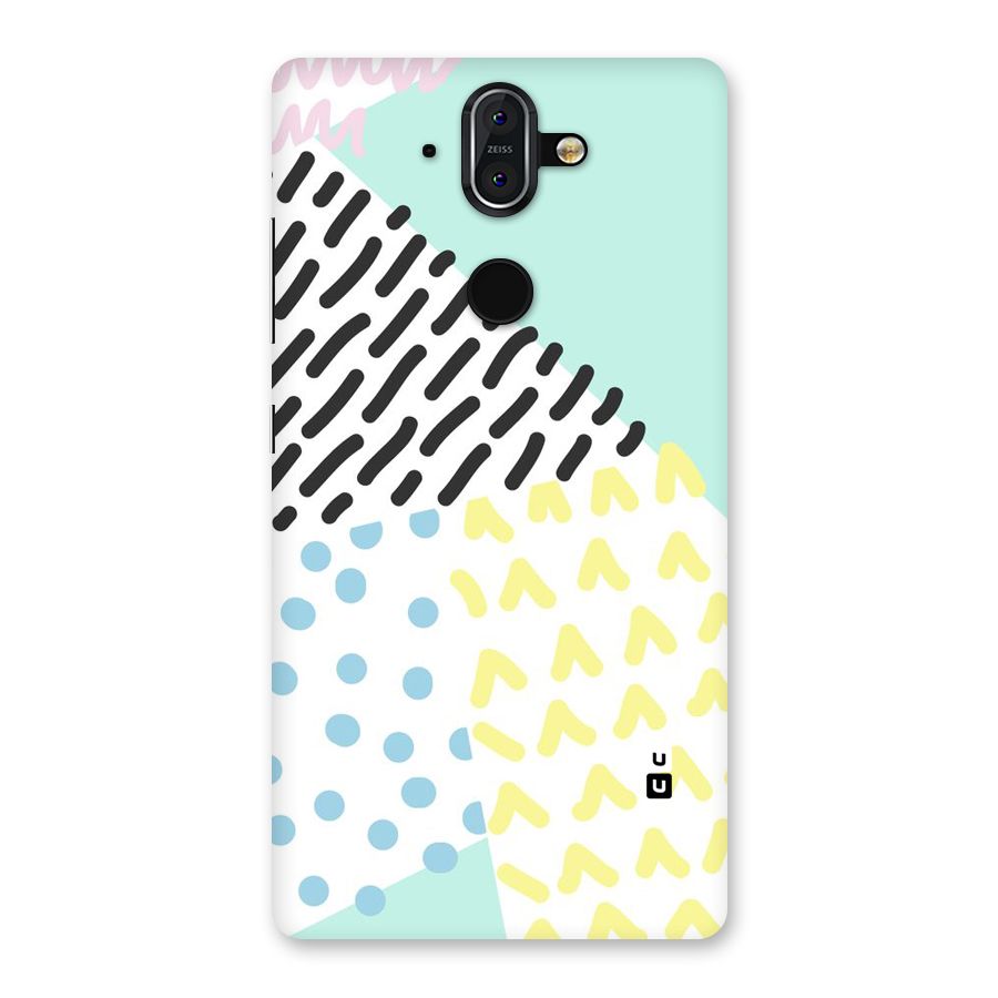 Abstract Pastel Back Case for Nokia 8 Sirocco