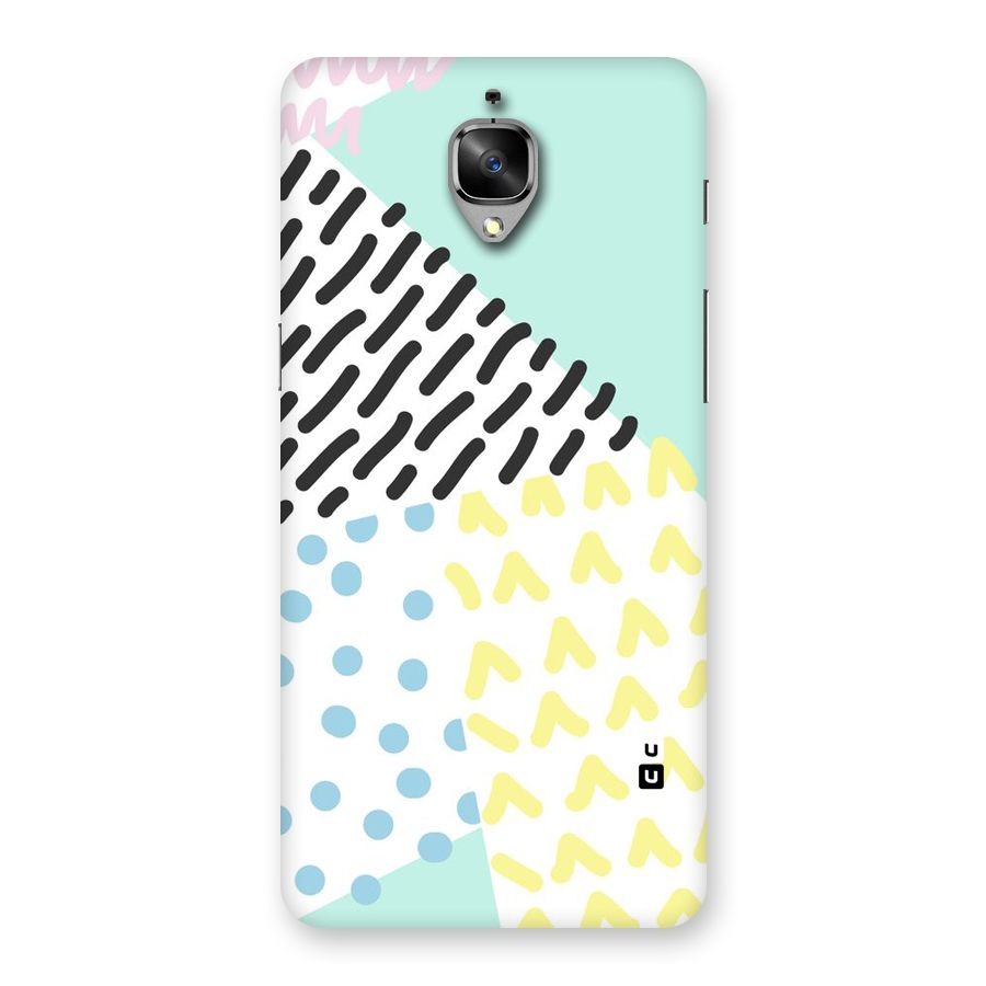 Abstract Pastel Back Case for OnePlus 3