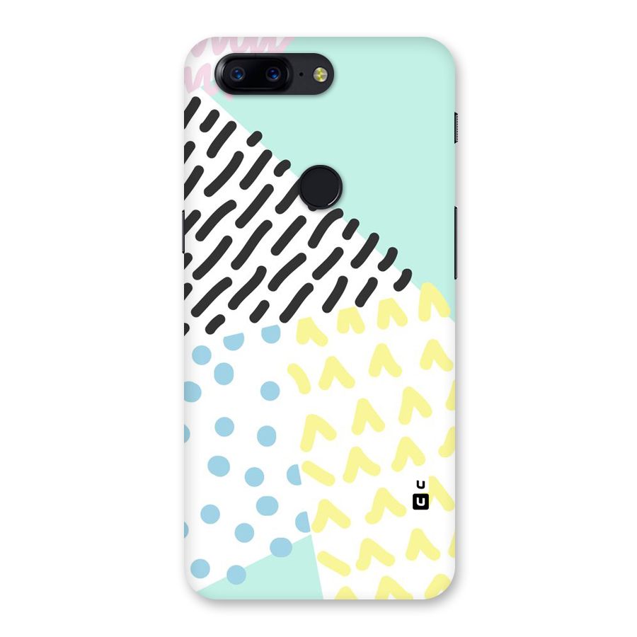 Abstract Pastel Back Case for OnePlus 5T