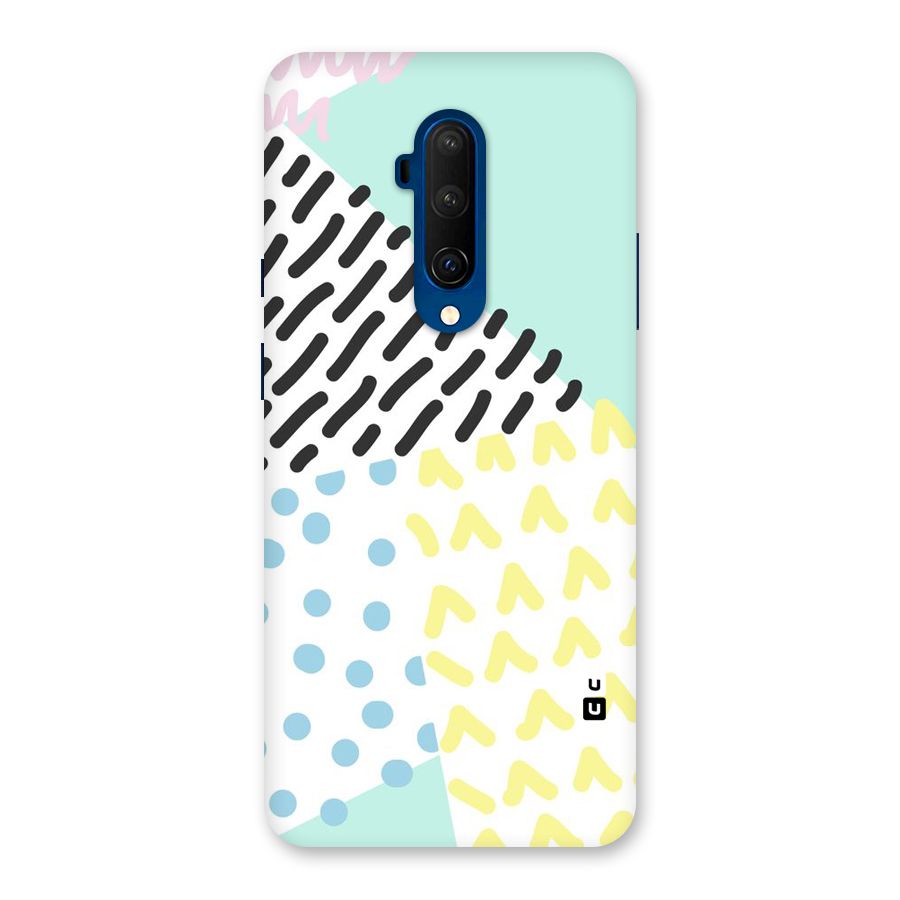 Abstract Pastel Back Case for OnePlus 7T Pro