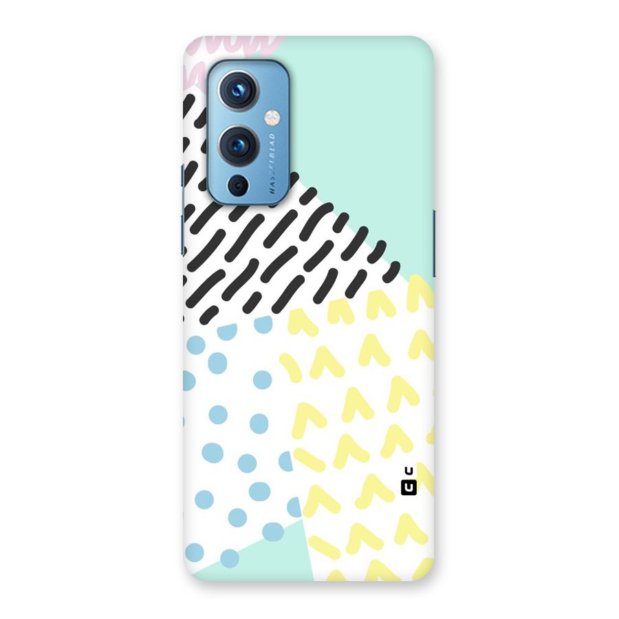 Abstract Pastel Back Case for OnePlus 9