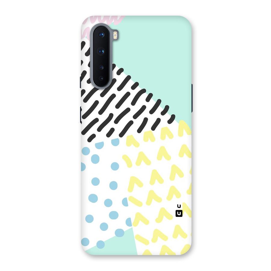 Abstract Pastel Back Case for OnePlus Nord