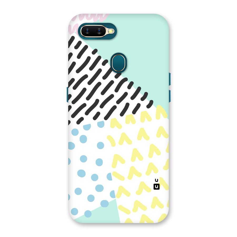 Abstract Pastel Back Case for Oppo A11k