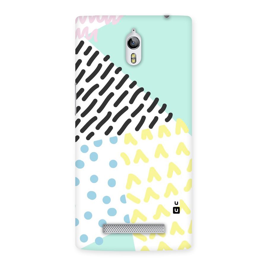 Abstract Pastel Back Case for Oppo Find 7