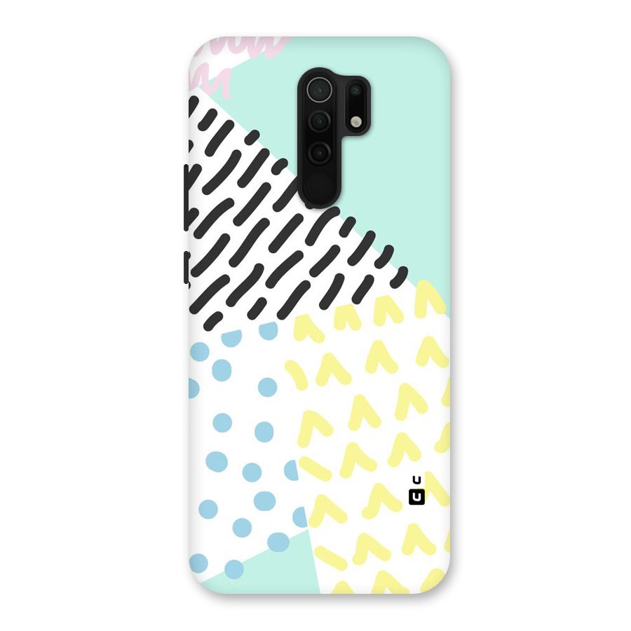 Abstract Pastel Back Case for Poco M2