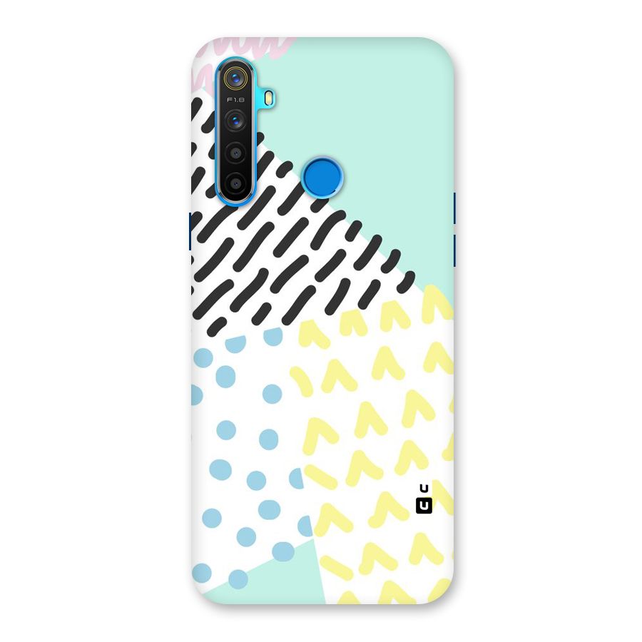 Abstract Pastel Back Case for Realme 5