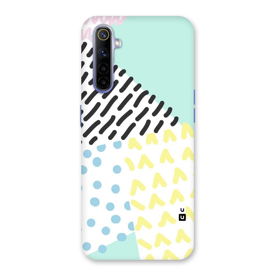 Abstract Pastel Back Case for Realme 6