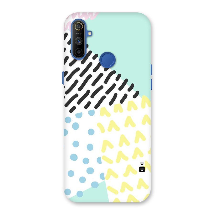 Abstract Pastel Back Case for Realme Narzo 10A