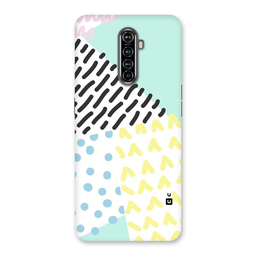 Abstract Pastel Back Case for Realme X2 Pro