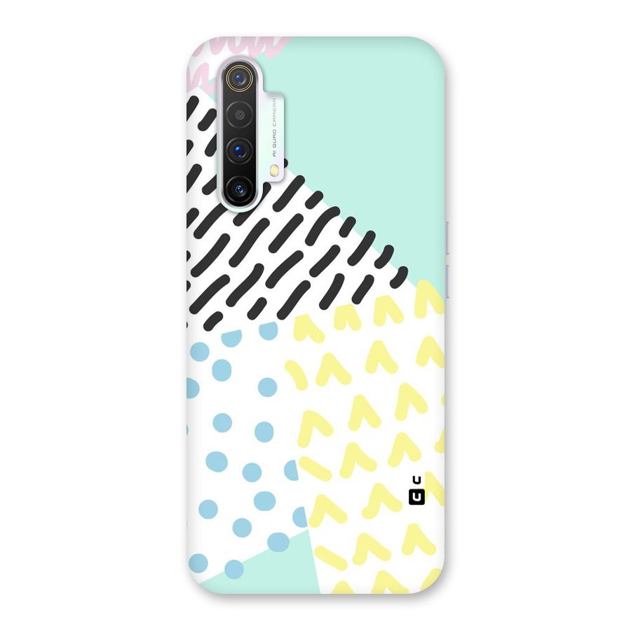 Abstract Pastel Back Case for Realme X3
