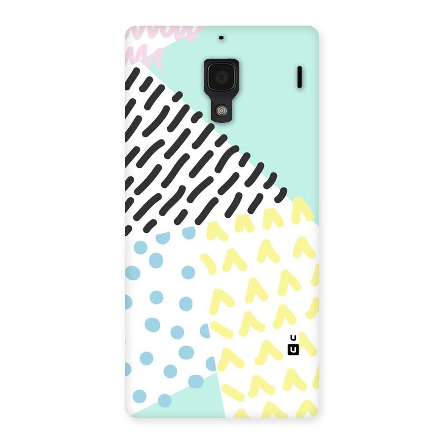 Abstract Pastel Back Case for Redmi 1S