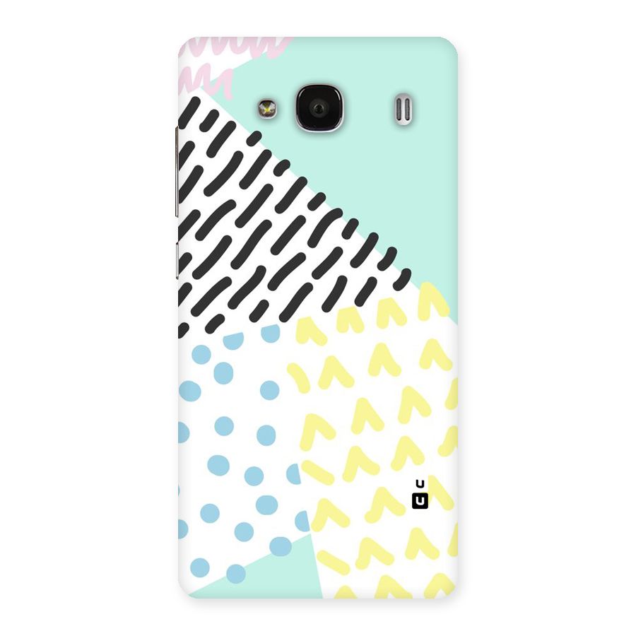 Abstract Pastel Back Case for Redmi 2