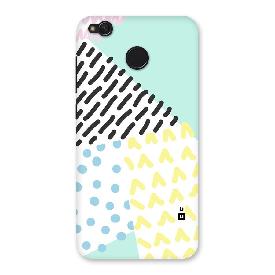 Abstract Pastel Back Case for Redmi 4