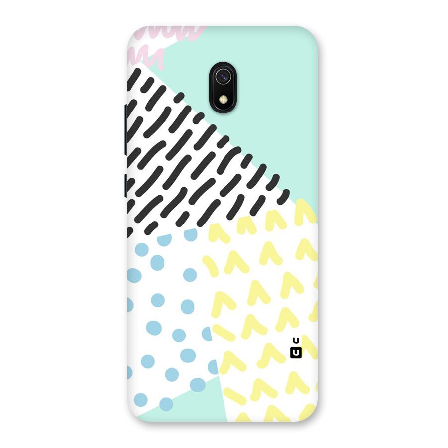 Abstract Pastel Back Case for Redmi 8A