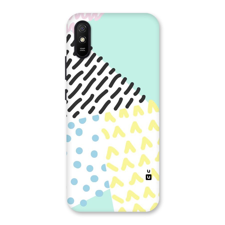 Abstract Pastel Back Case for Redmi 9A