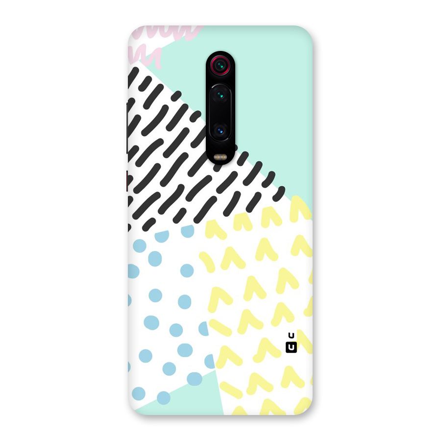 Abstract Pastel Back Case for Redmi K20
