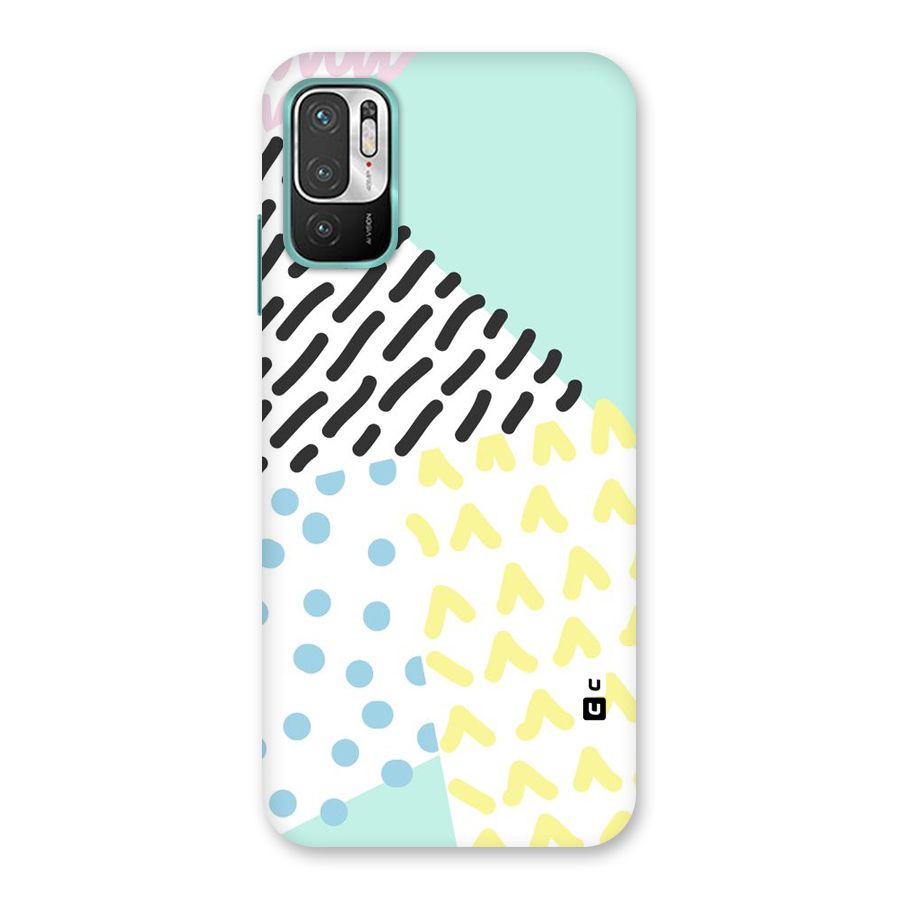 Abstract Pastel Back Case for Redmi Note 10T 5G