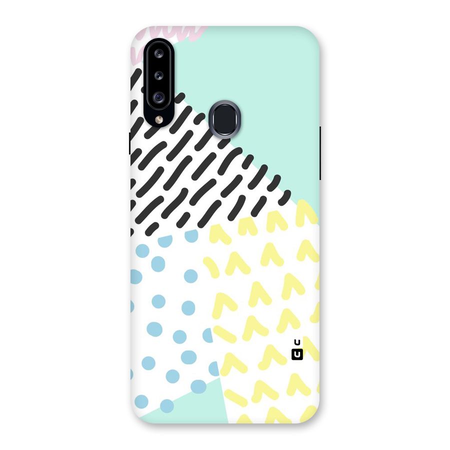 Abstract Pastel Back Case for Samsung Galaxy A20s