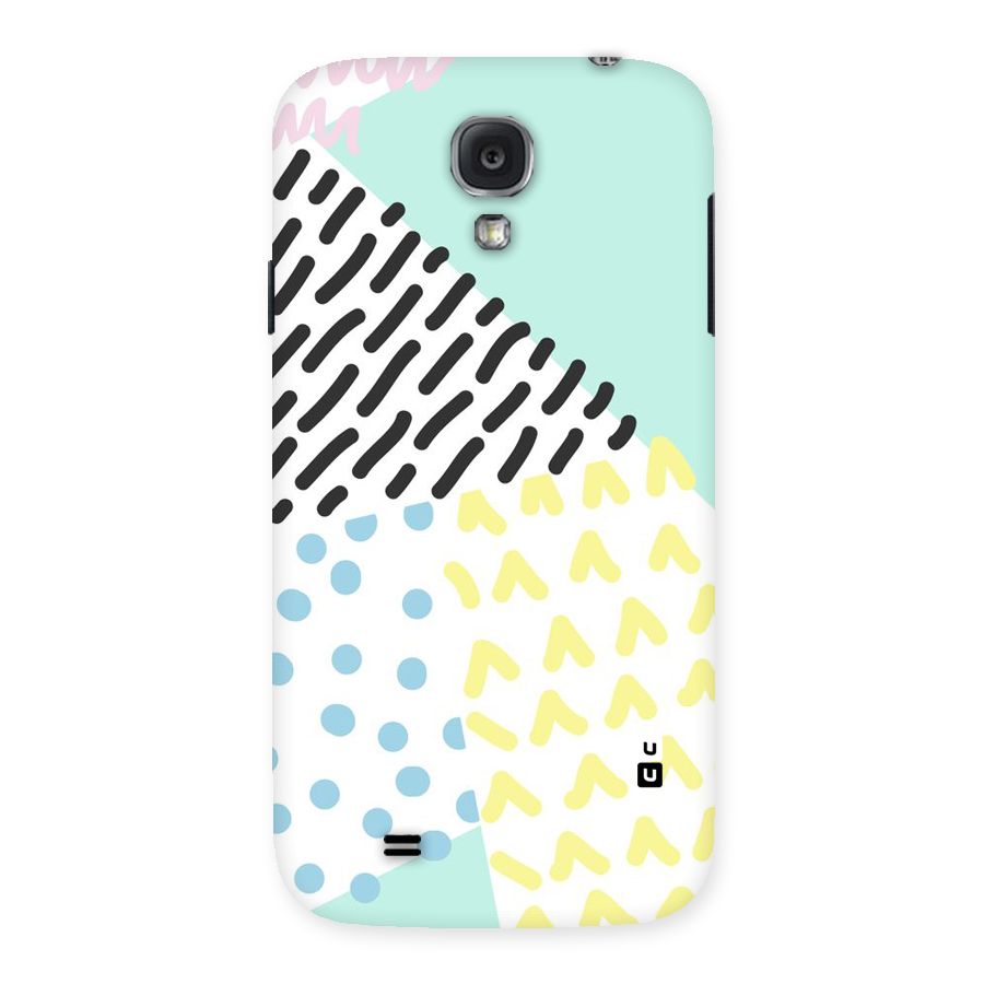 Abstract Pastel Back Case for Samsung Galaxy S4