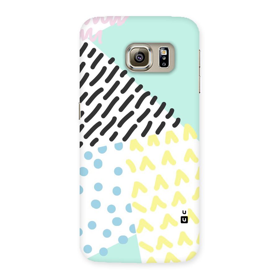 Abstract Pastel Back Case for Samsung Galaxy S6 Edge