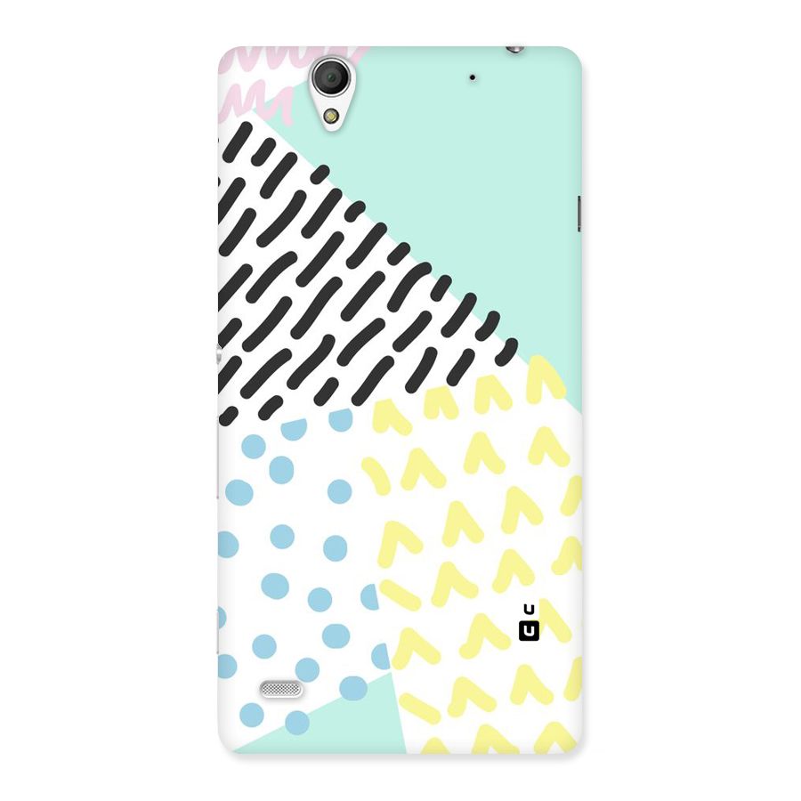 Abstract Pastel Back Case for Sony Xperia C4