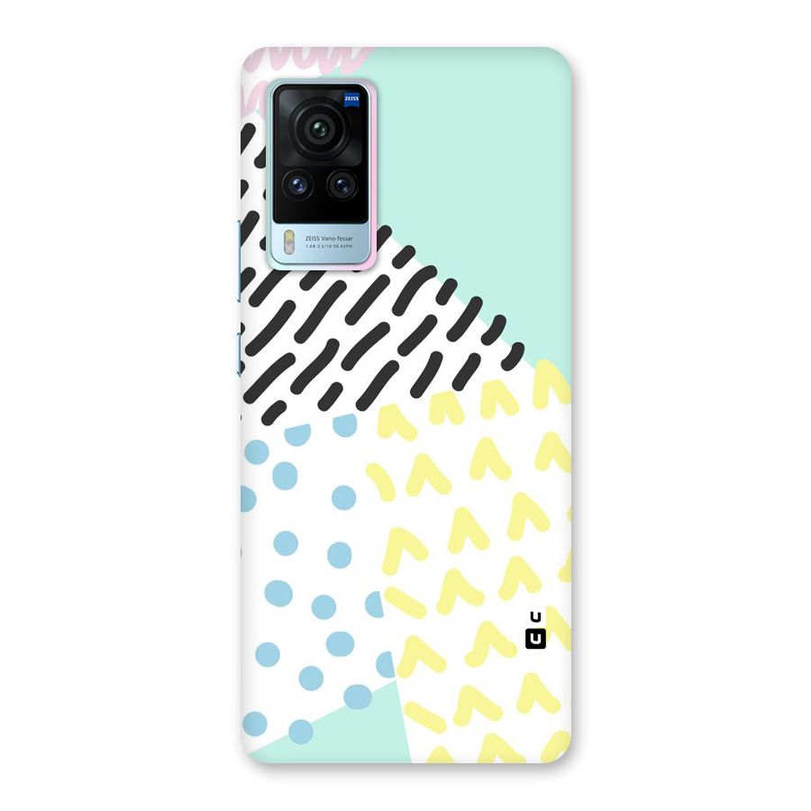 Abstract Pastel Back Case for Vivo X60 Pro