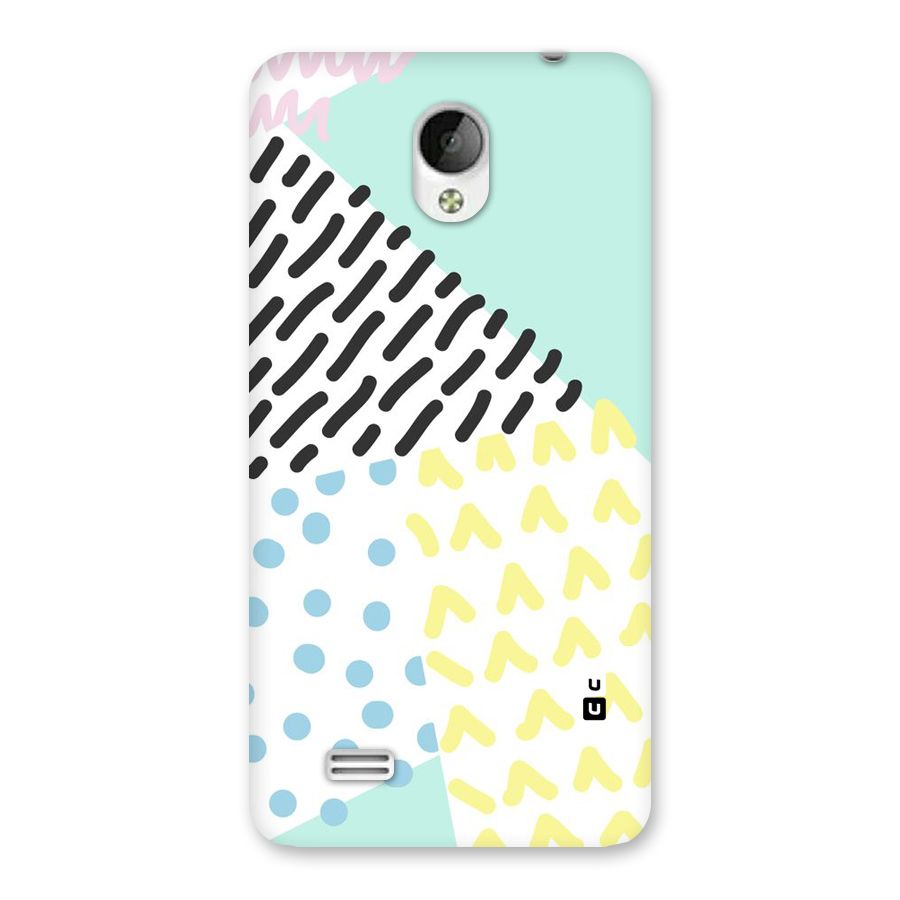 Abstract Pastel Back Case for Vivo Y21