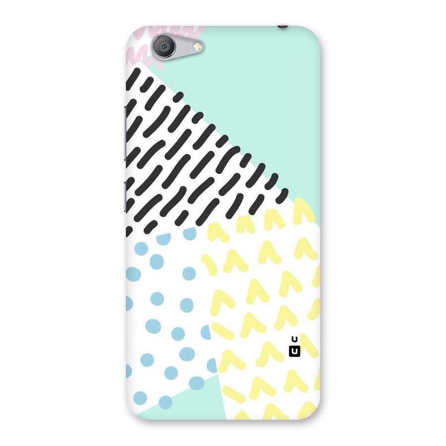 Abstract Pastel Back Case for Vivo Y53