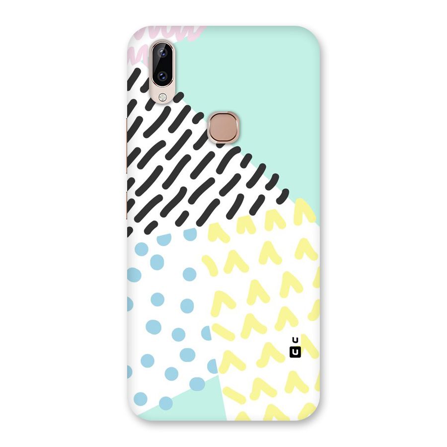 Abstract Pastel Back Case for Vivo Y83 Pro