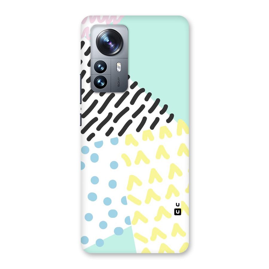 Abstract Pastel Back Case for Xiaomi 12 Pro