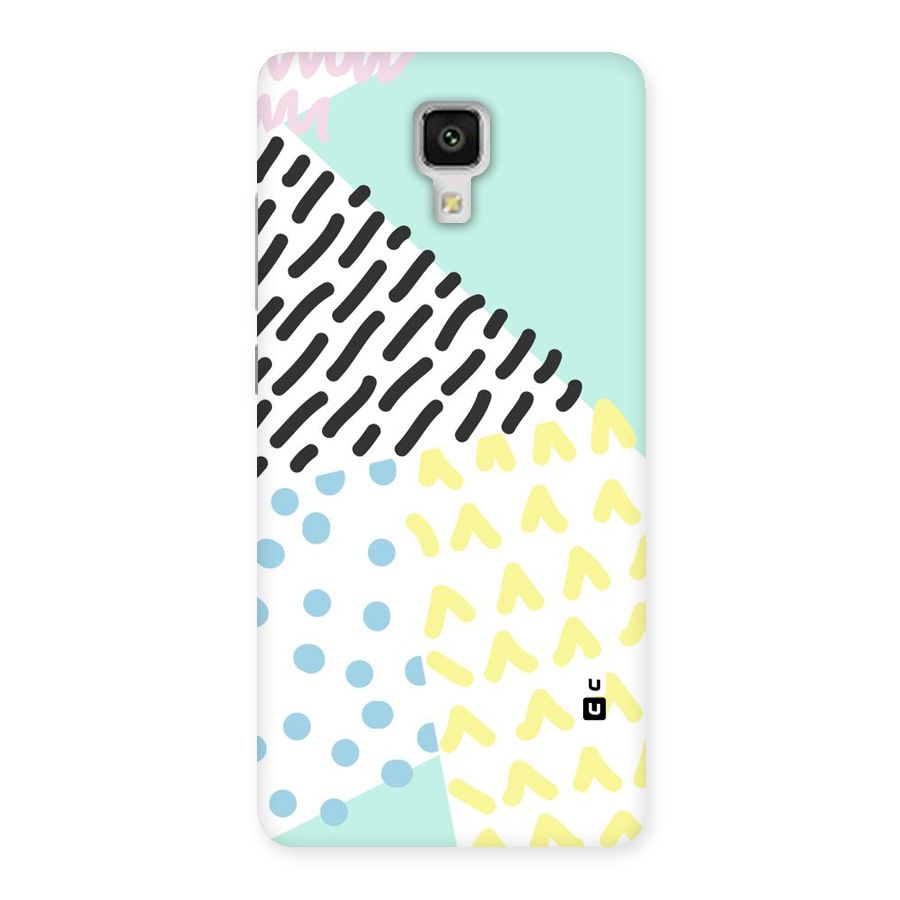 Abstract Pastel Back Case for Xiaomi Mi 4