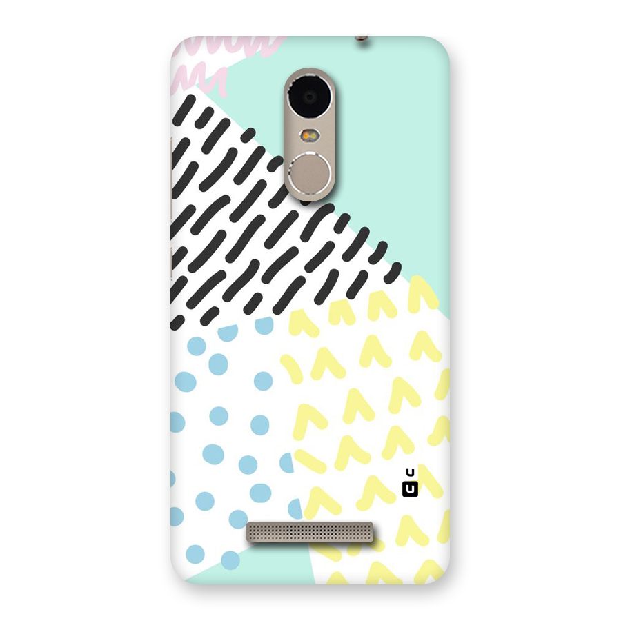 Abstract Pastel Back Case for Xiaomi Redmi Note 3
