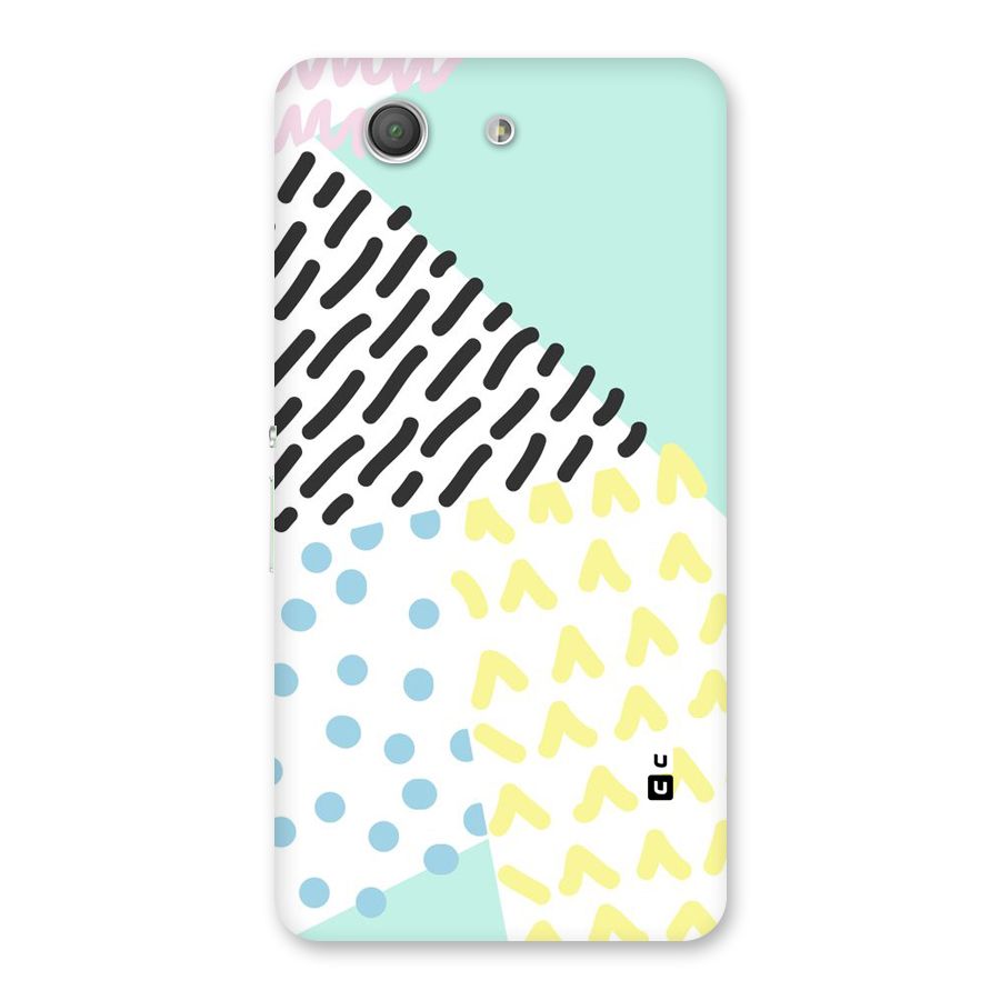 Abstract Pastel Back Case for Xperia Z3 Compact