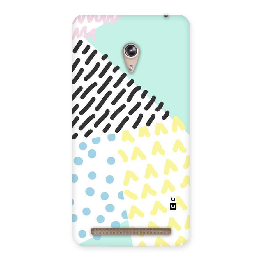 Abstract Pastel Back Case for Zenfone 6