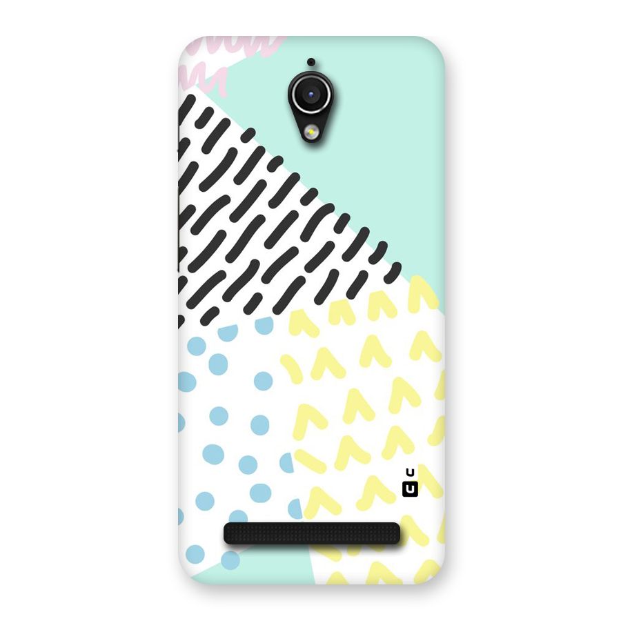 Abstract Pastel Back Case for Zenfone Go