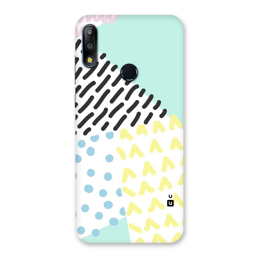 Abstract Pastel Back Case for Zenfone Max Pro M2
