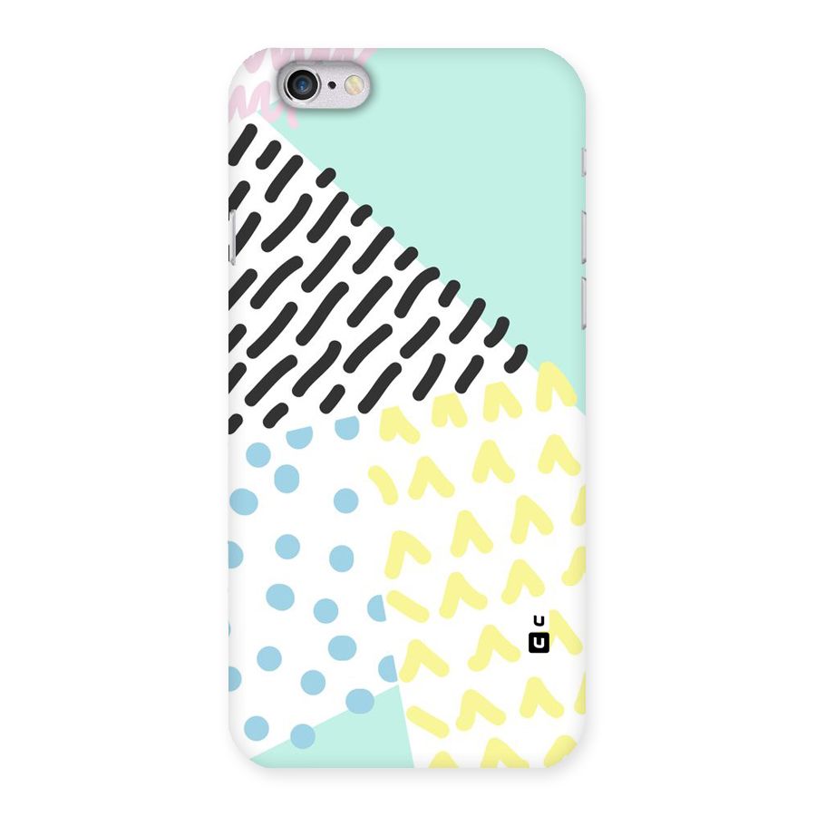 Abstract Pastel Back Case for iPhone 6 6S