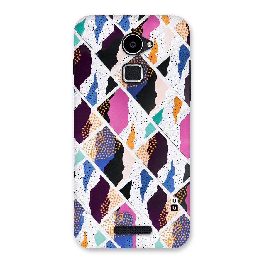 Abstract Polka Back Case for Coolpad Note 3 Lite
