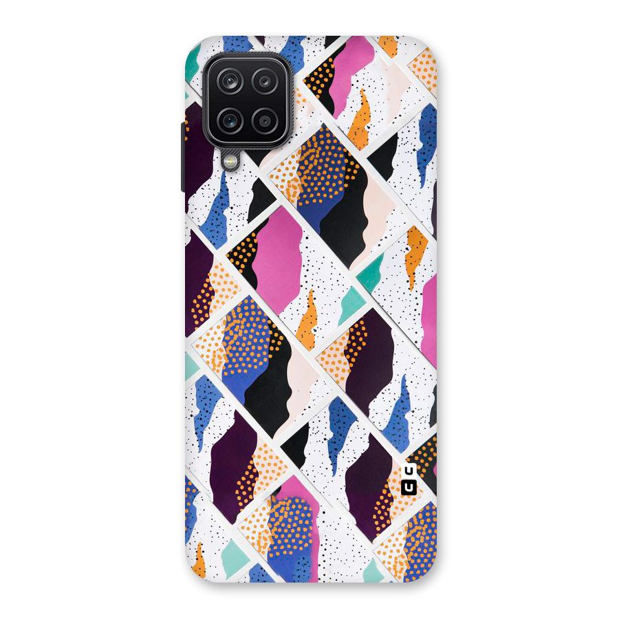 Abstract Polka Back Case for Galaxy A12