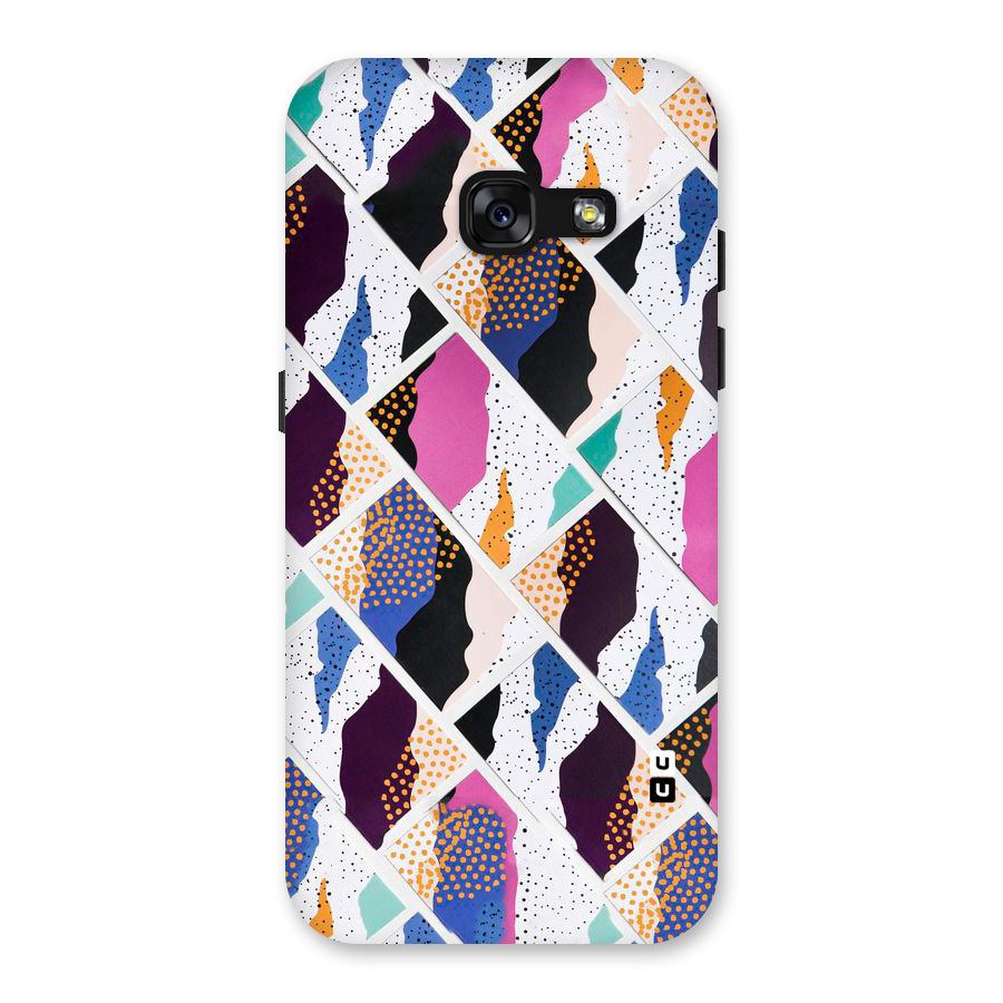 Abstract Polka Back Case for Galaxy A3 (2017)