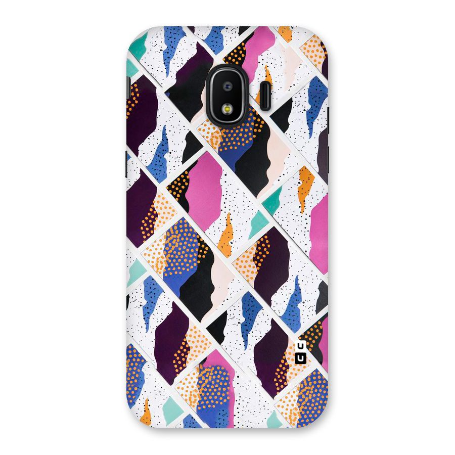 Abstract Polka Back Case for Galaxy J2 Pro 2018