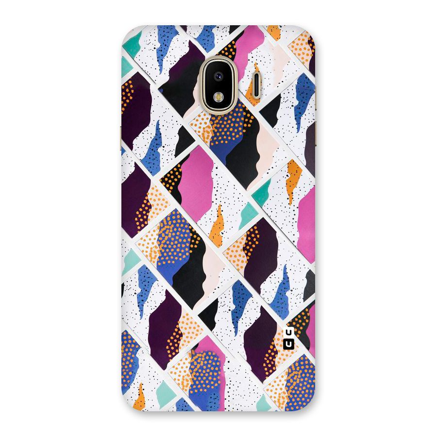 Abstract Polka Back Case for Galaxy J4
