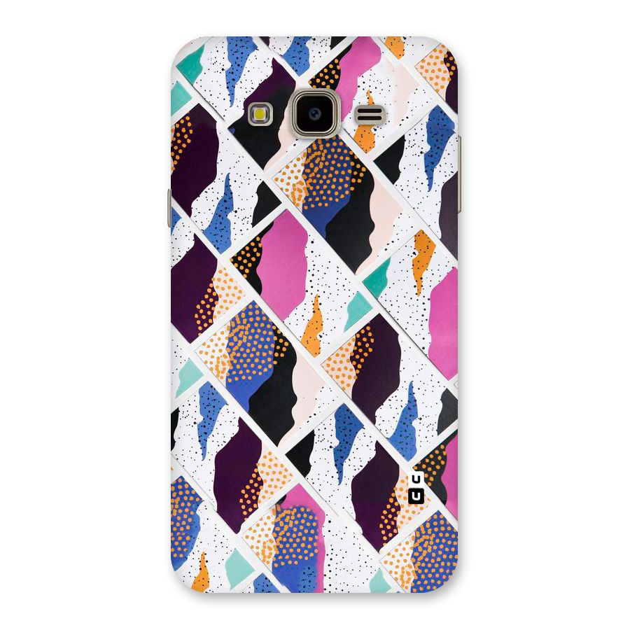 Abstract Polka Back Case for Galaxy J7 Nxt