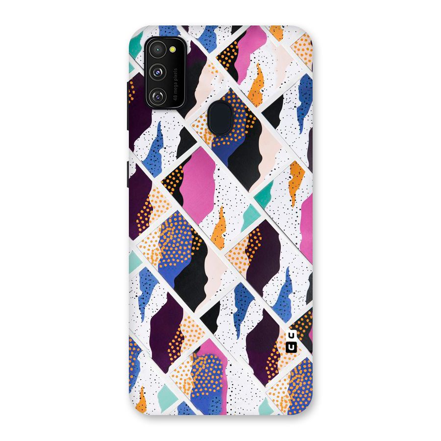 Abstract Polka Back Case for Galaxy M30s