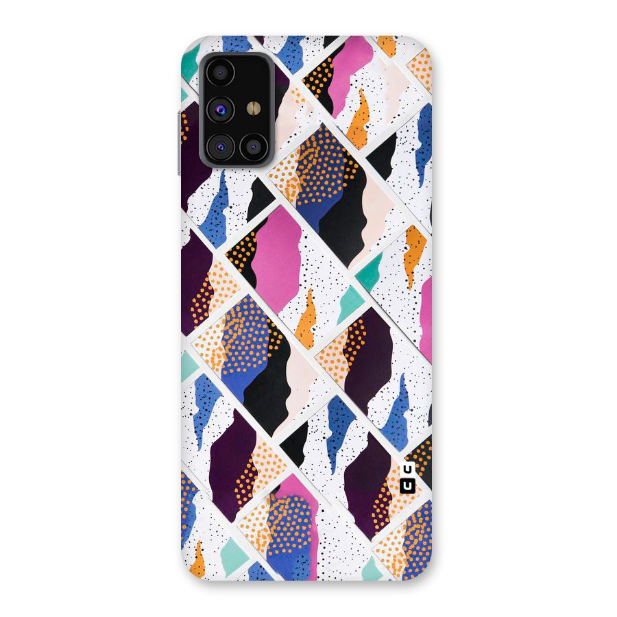 Abstract Polka Back Case for Galaxy M31s