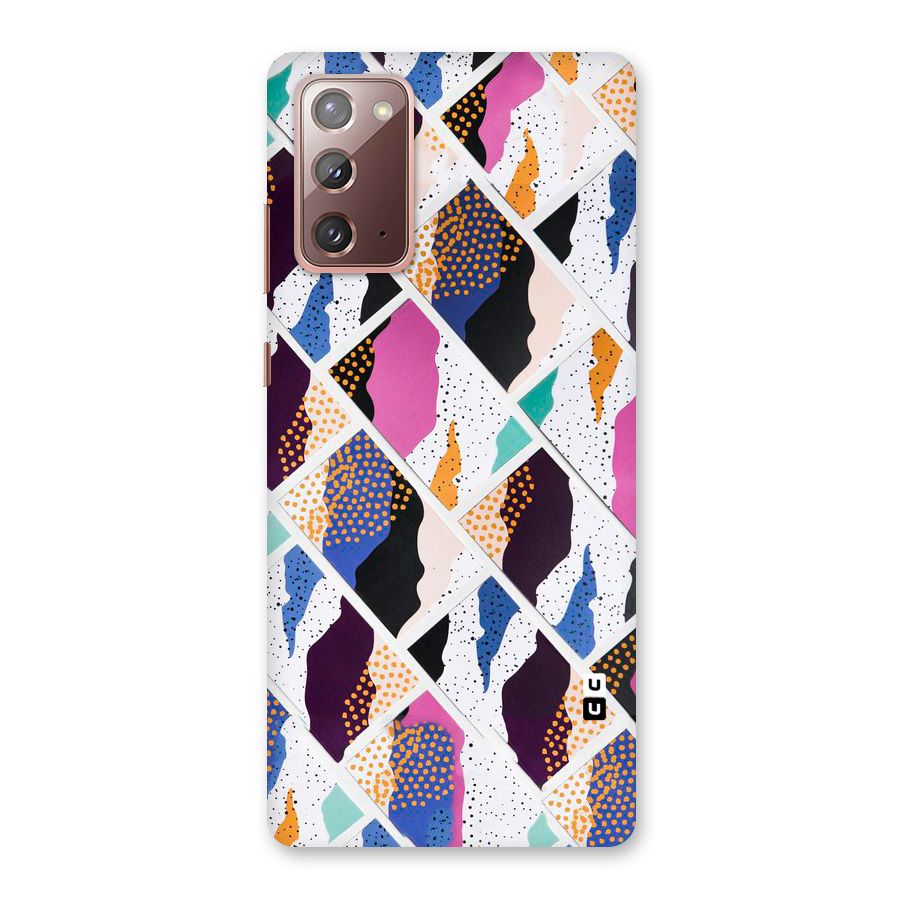 Abstract Polka Back Case for Galaxy Note 20