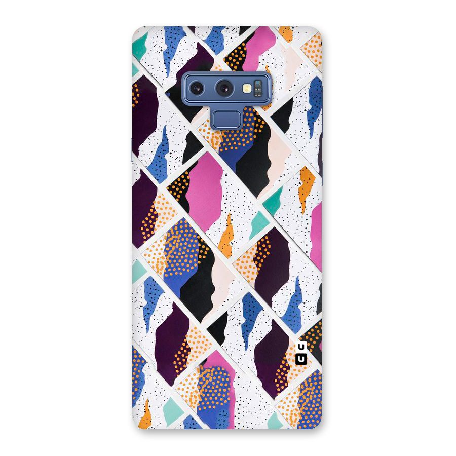 Abstract Polka Back Case for Galaxy Note 9