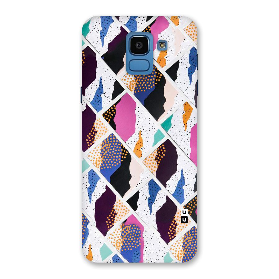 Abstract Polka Back Case for Galaxy On6