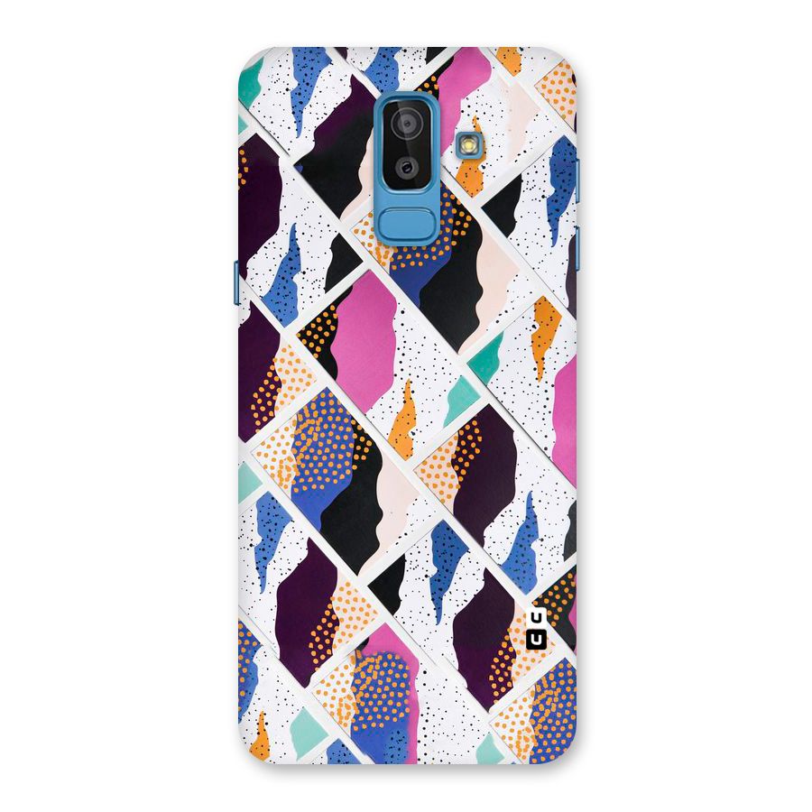 Abstract Polka Back Case for Galaxy On8 (2018)